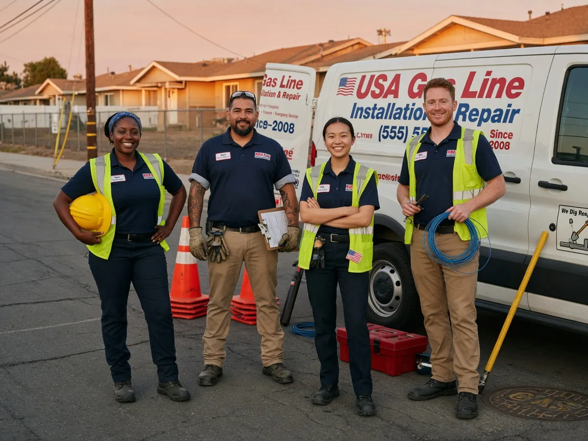Gas Line Installation company in Union Hall, VA